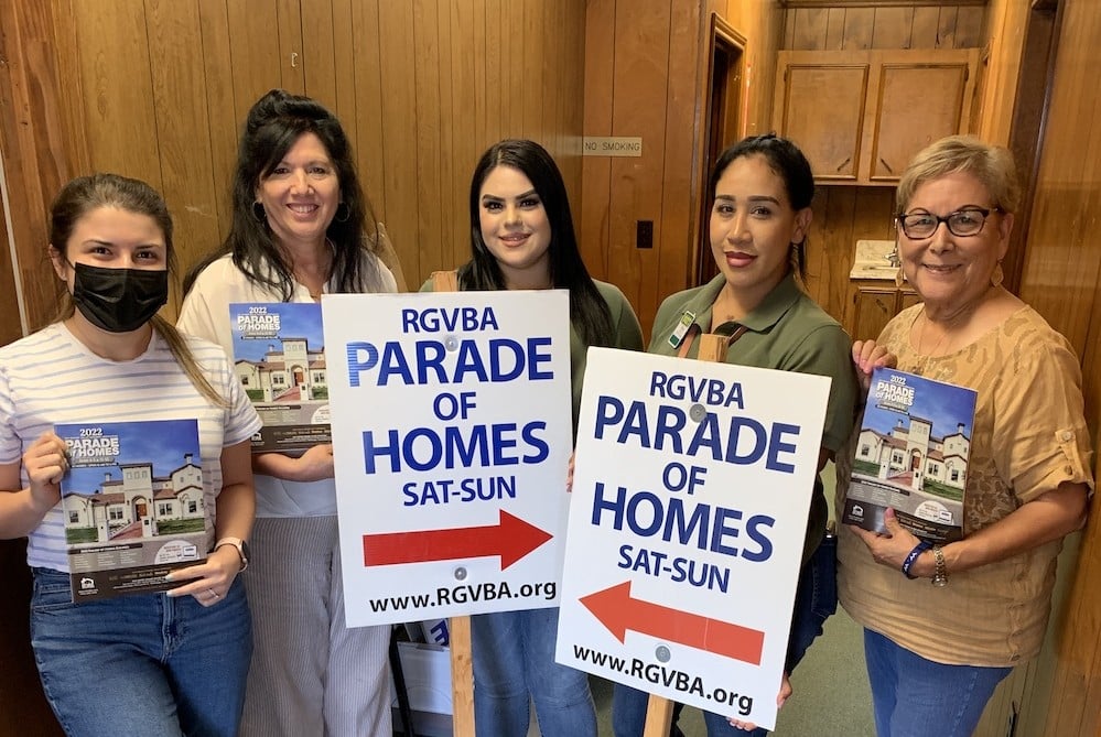 Thank You RGVBA Parade of Homes Committee