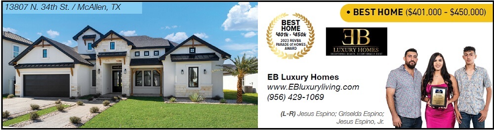 EB Luxury Homes - RGVBA POF winner